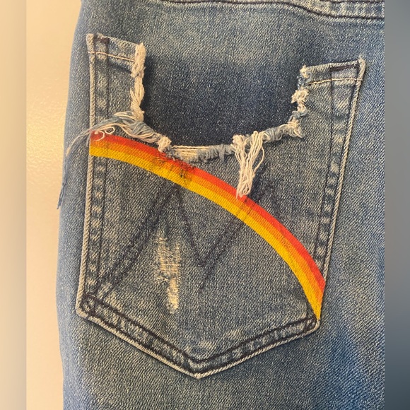 MOTHER- HighWaisted Looker Ankle Chew - Picture 6 of 9